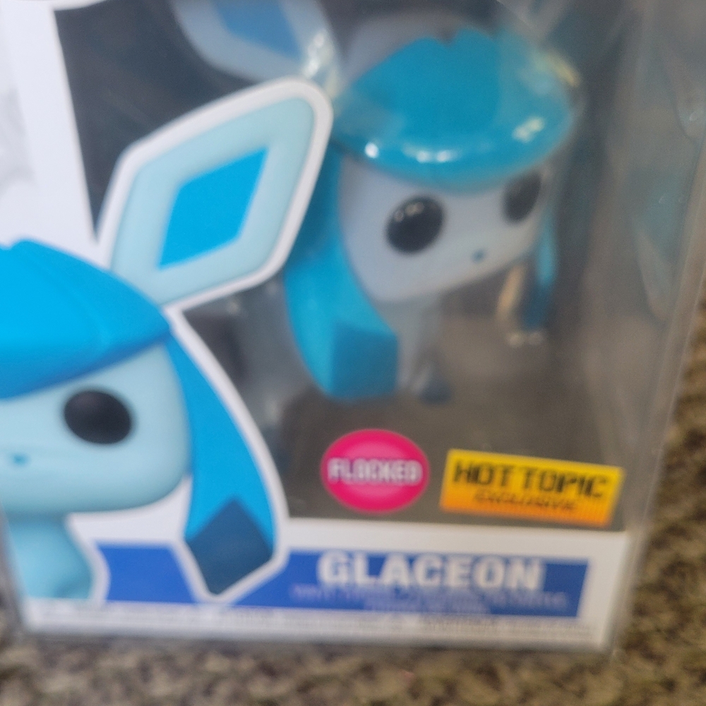 Funko Glaceon Action Figure - Blue and White
